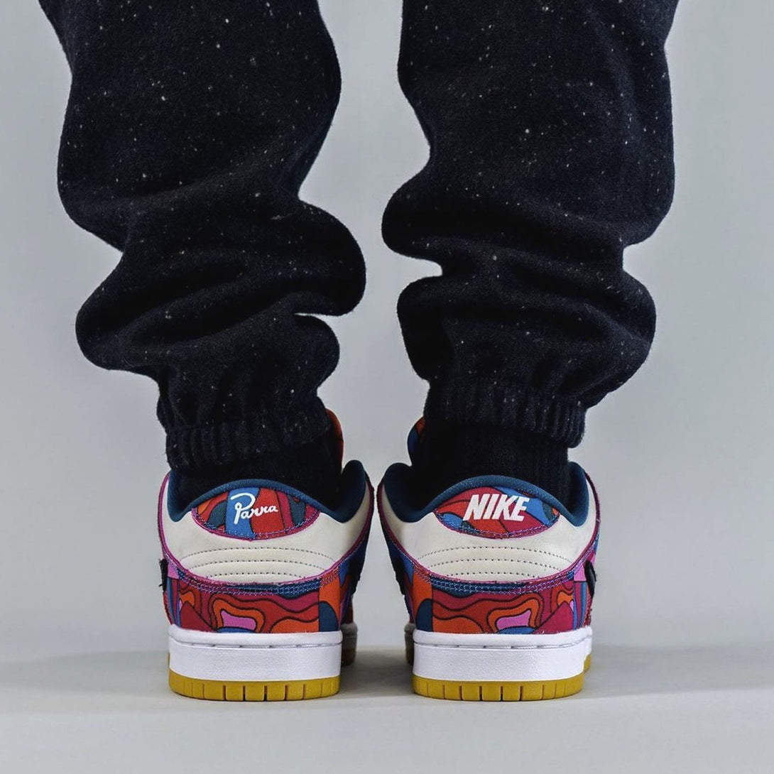 Parra x Nike Dunk Low Pro SB 'Abstract Art'- Streetwear Fashion - ellesey.com