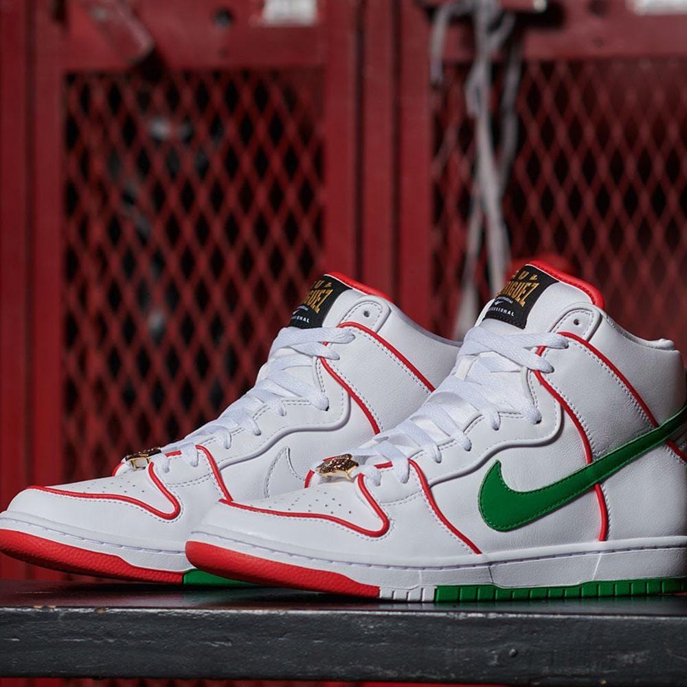 Paul Rodriguez x Dunk High Premium SB 'Boxing'- Streetwear Fashion - ellesey.com