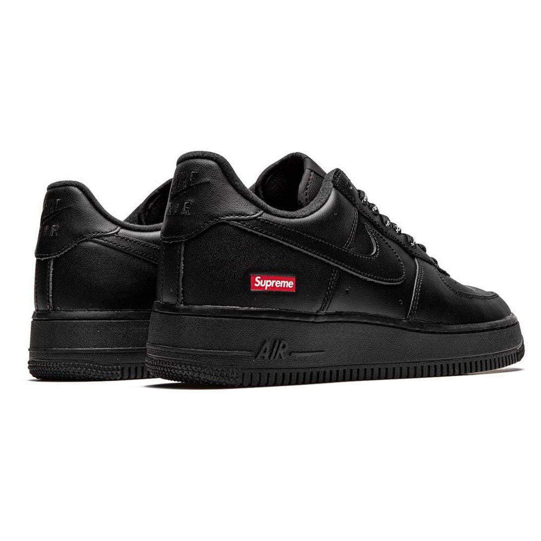 Supreme x Nike Air Force 1 Low 'Box Logo - Black'- Streetwear Fashion - ellesey.com