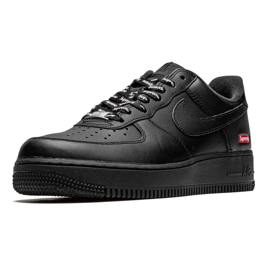 Supreme x Nike Air Force 1 Low 'Box Logo - Black'- Streetwear Fashion - ellesey.com