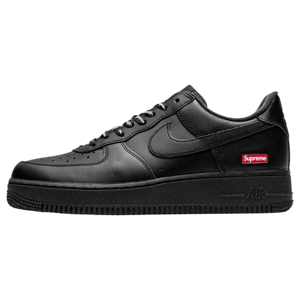 Supreme x Nike Air Force 1 Low 'Box Logo - Black'- Streetwear Fashion - ellesey.com