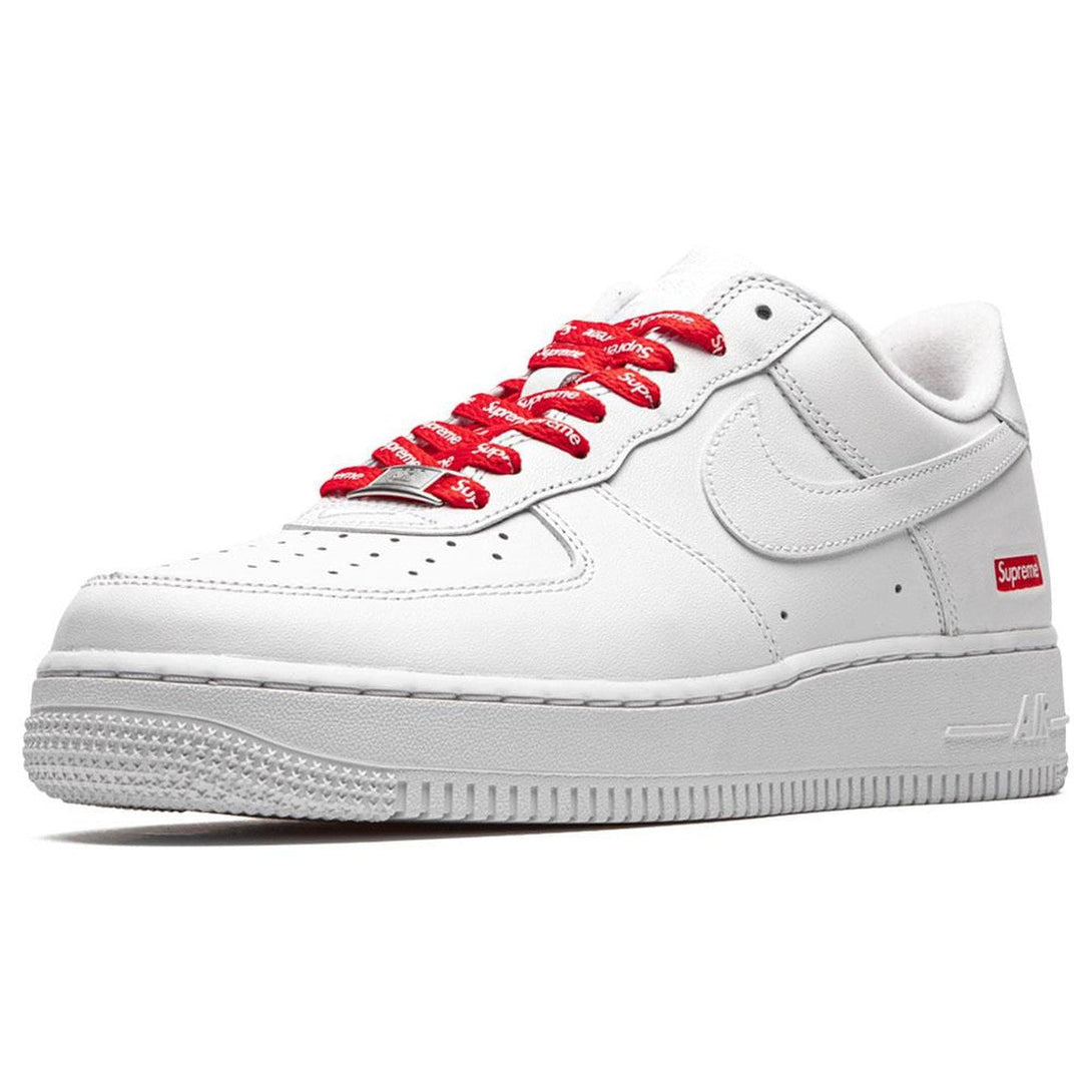 Supreme x Nike Air Force 1 Low 'Box Logo - White'- Streetwear Fashion - ellesey.com