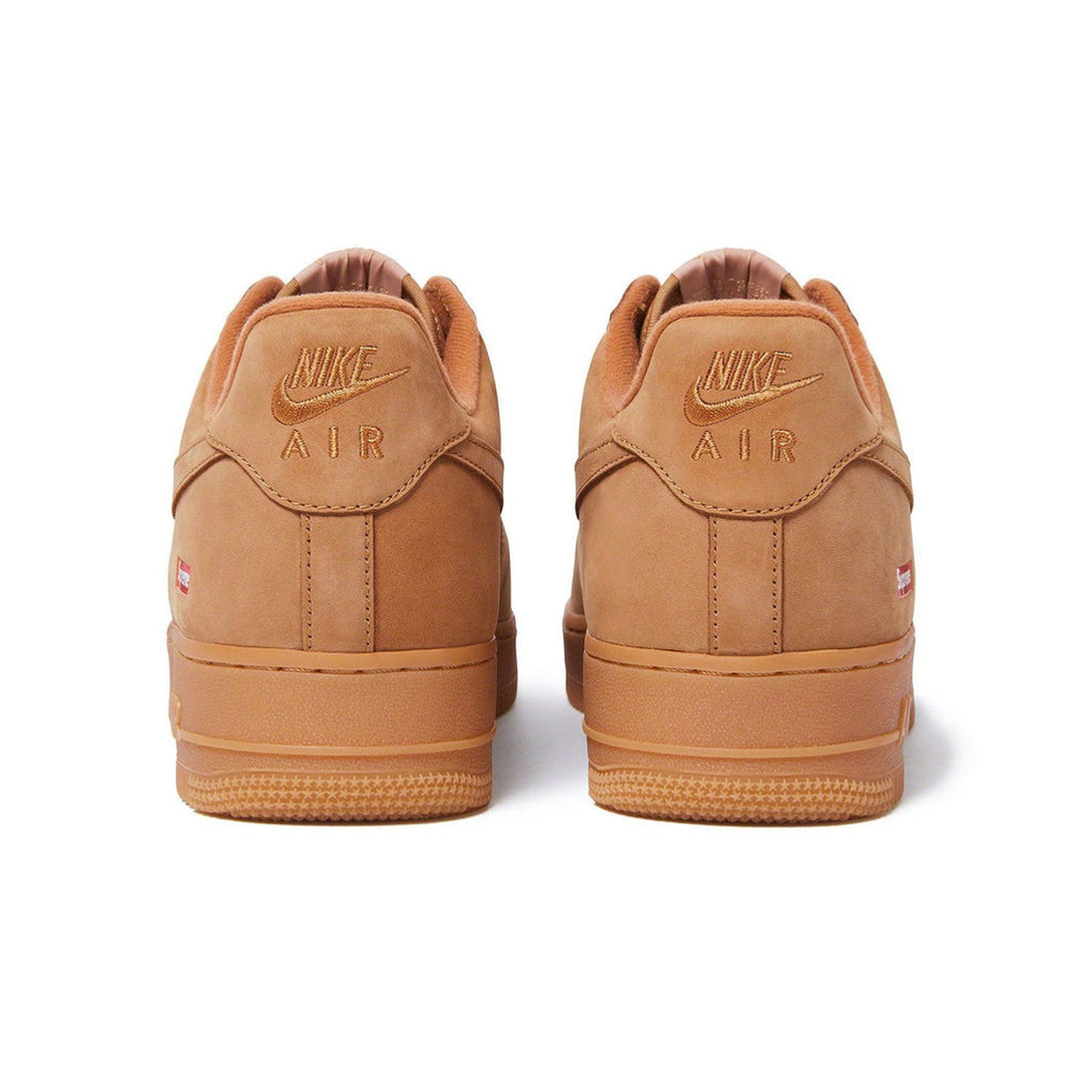 Supreme x Nike Air Force 1 Low SP 'Flax'- Streetwear Fashion - ellesey.com