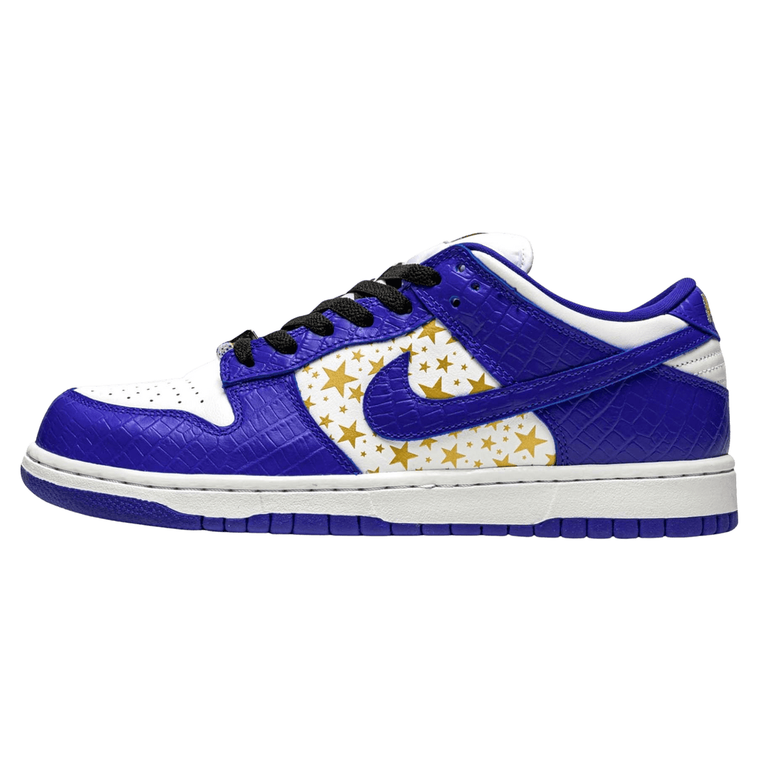 Supreme x Nike Dunk Low OG SB QS 'Hyper Royal'- Streetwear Fashion - ellesey.com