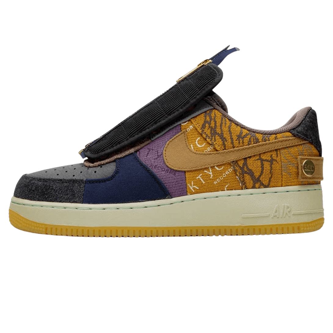 Travis Scott x Air Force 1 Low 'Cactus Jack'- Streetwear Fashion - ellesey.com