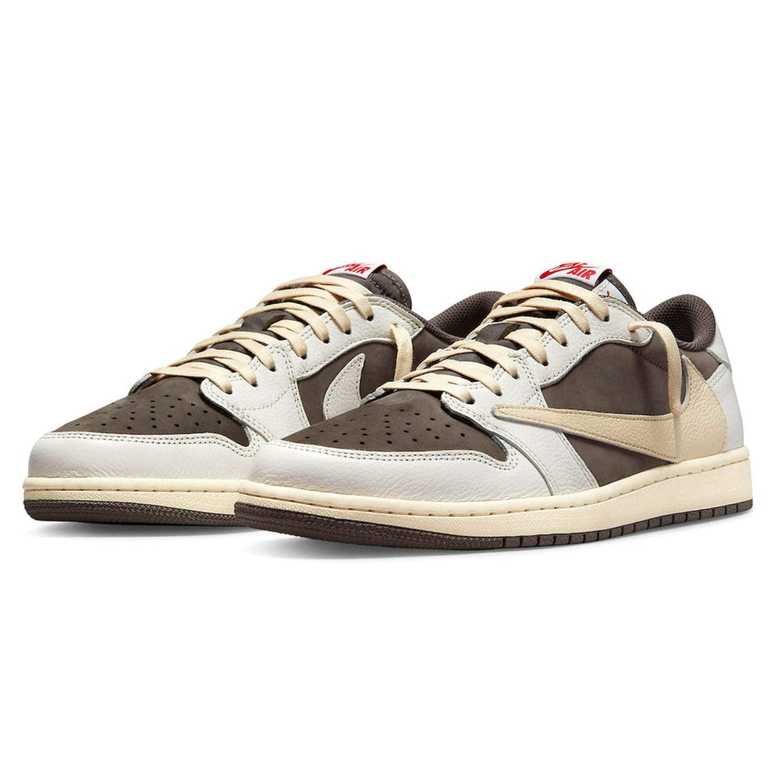 Travis Scott x Air Jordan 1 Low OG 'Reverse Mocha'- Streetwear Fashion - ellesey.com