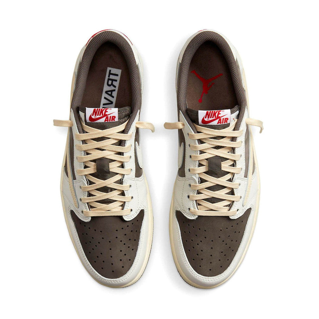 Travis Scott x Air Jordan 1 Low OG 'Reverse Mocha'- Streetwear Fashion - ellesey.com