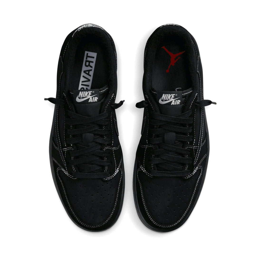 Travis Scott x Air Jordan 1 Low OG SP 'Black Phantom'- Streetwear Fashion - ellesey.com