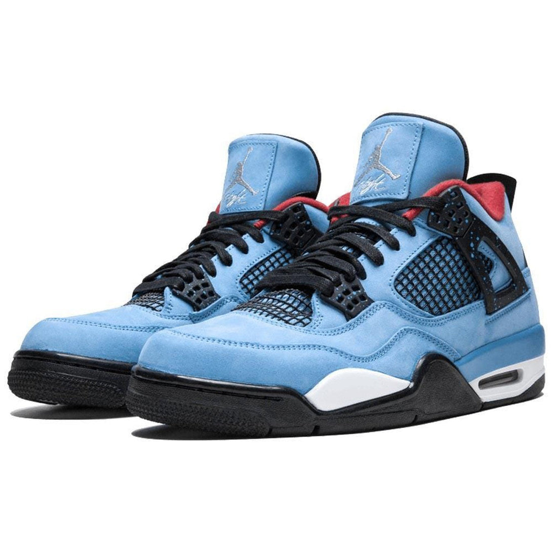 Travis Scott x Air Jordan 4 Houston Oilers Cactus Jack- Streetwear Fashion - ellesey.com