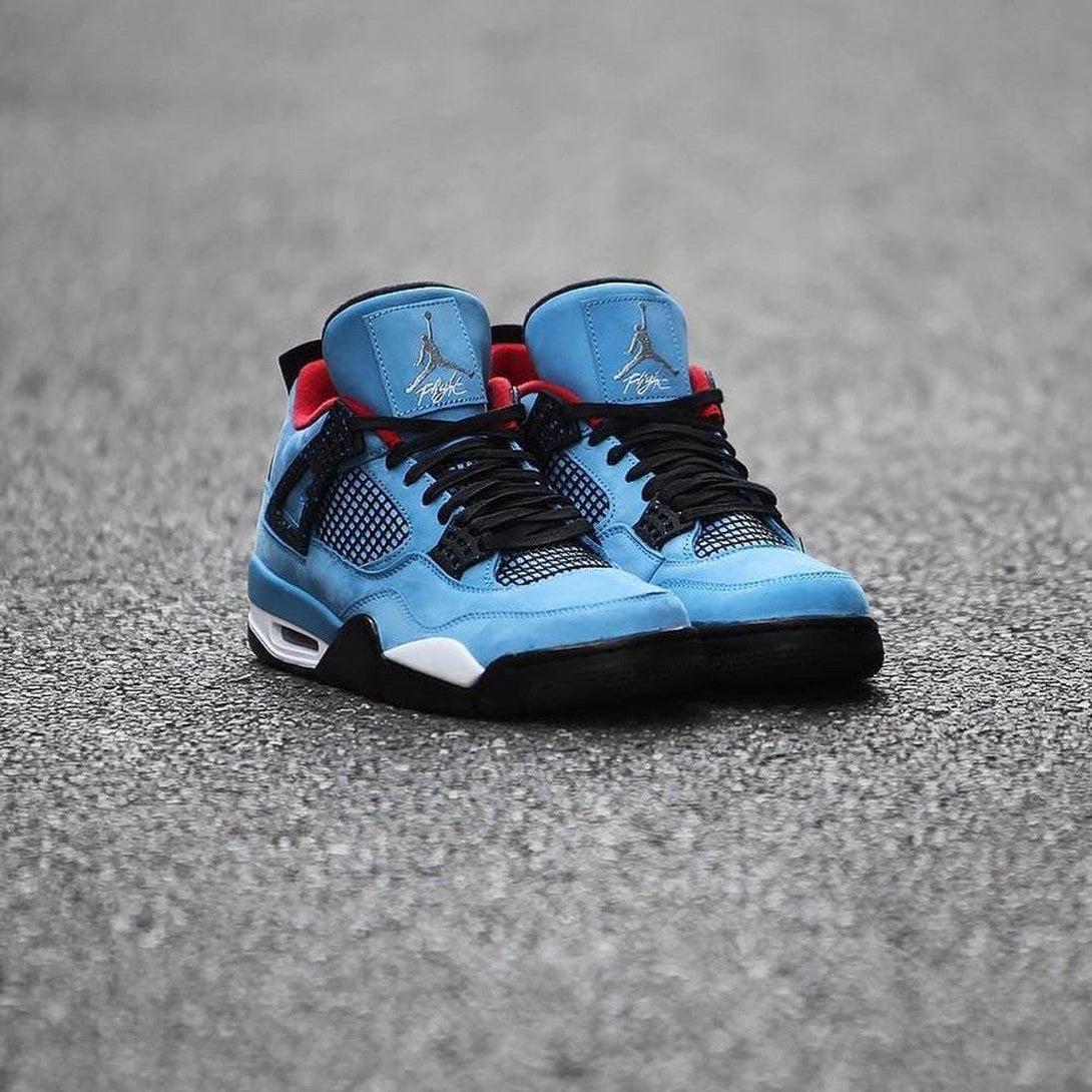 Travis Scott x Air Jordan 4 Houston Oilers Cactus Jack- Streetwear Fashion - ellesey.com