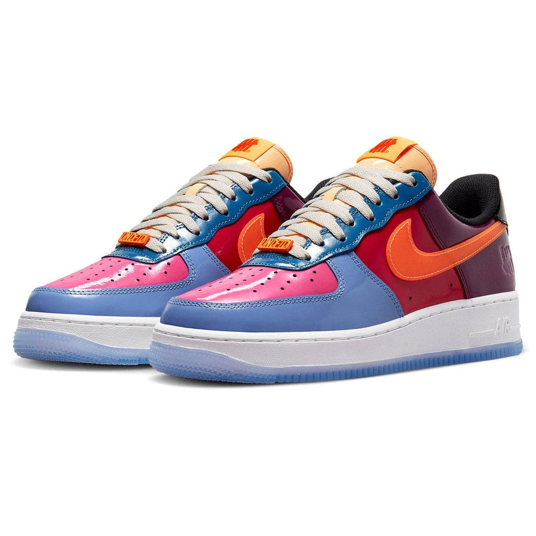 Undefeated x Nike Air Force 1 Low 'Total Orange'- Streetwear Fashion - ellesey.com