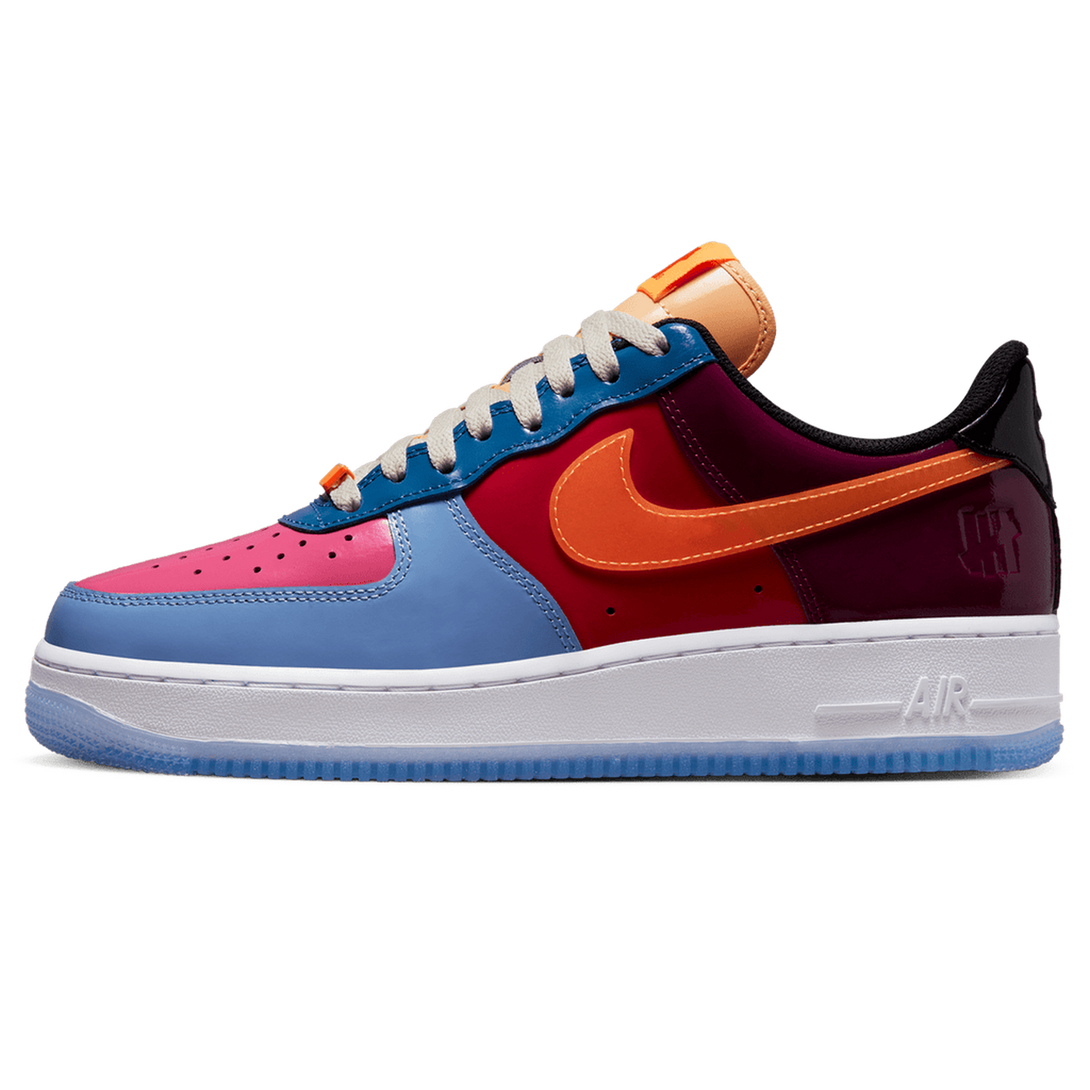 Undefeated x Nike Air Force 1 Low 'Total Orange'- Streetwear Fashion - ellesey.com