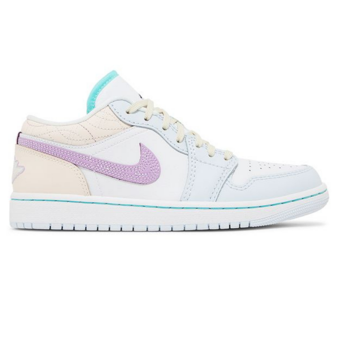 Wmns Air Jordan 1 Low 'Multi-Color Sashiko- Streetwear Fashion - ellesey.com